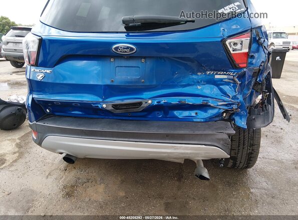 1FMCU9J96JUD50628 2018 FORD ESCAPE Blue 