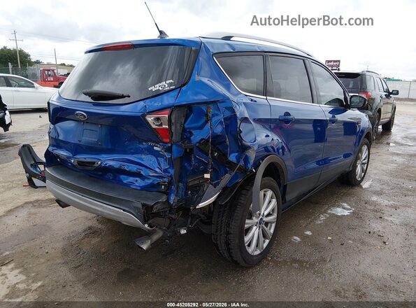 1FMCU9J96JUD50628 2018 FORD ESCAPE Blue 
