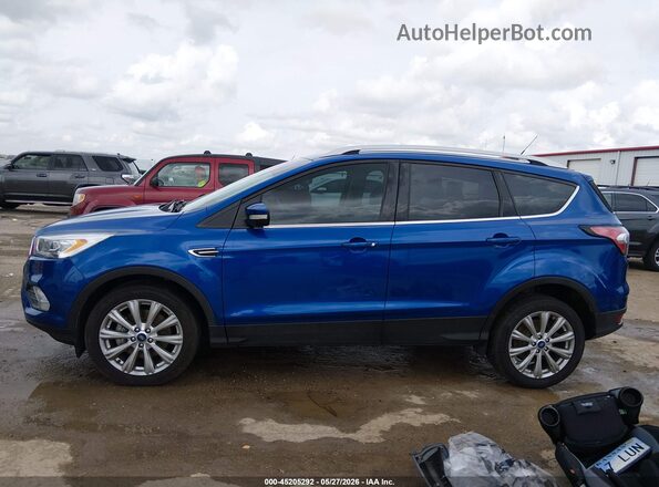 1FMCU9J96JUD50628 2018 FORD ESCAPE Blue 