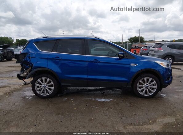 1FMCU9J96JUD50628 2018 FORD ESCAPE Blue 