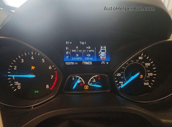 1FMCU9J97HUB97459 2017 FORD ESCAPE Beige 