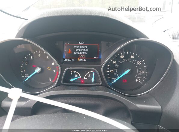 1FMCU9JD0HUC69963 2017 FORD ESCAPE Black Vista de los asientos traseros
