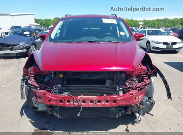 1FMCU9JD2HUA48073 2017 FORD ESCAPE Red Սալոնի հետևի տեսք