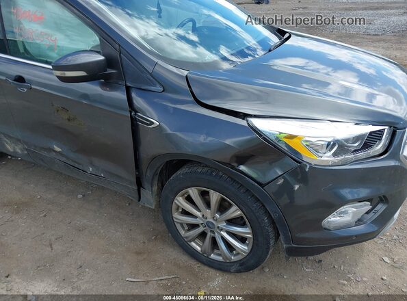 1FMCU9JD4HUB98072 2017 FORD ESCAPE Gray წინა ხედი