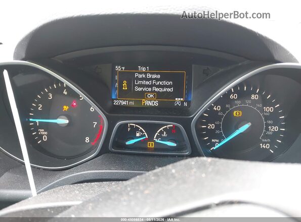 1FMCU9JD4HUB98072 2017 FORD ESCAPE Gray უკანა სავარძლების ხედი