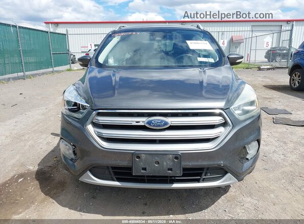 1FMCU9JD4HUB98072 2017 FORD ESCAPE Gray ხელსაწყოთა პანელის ხედი