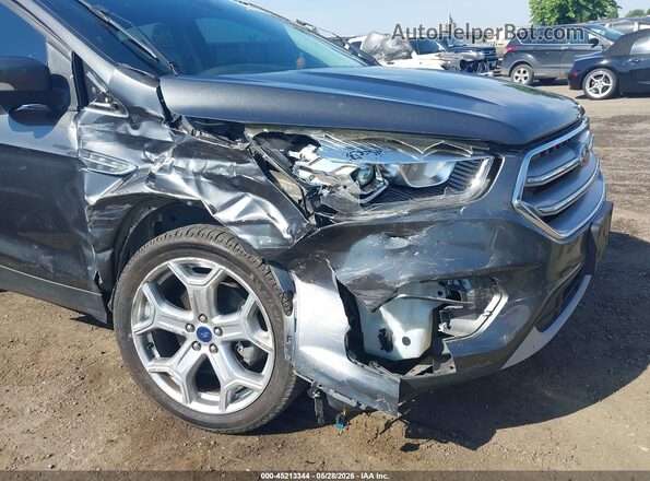 1FMCU9JD4HUE55215 2017 FORD ESCAPE Gray Вид спереду