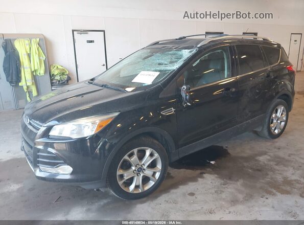 1FMCU9JX2GUA08729 2016 FORD ESCAPE Black Առջևի ձախ երեք քառորդ տեսարան
