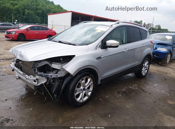 1FMCU9JX9GUB78487 2016 FORD ESCAPE Silver Առջևի ձախ երեք քառորդ տեսարան