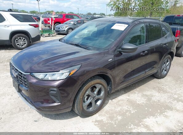 1FMCU9MN0PUA15110 2023 FORD ESCAPE Purple წინა მარცხენა ხედი სამი მეოთხედიდან