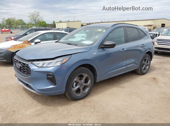 1FMCU9MN3RUB29721 2024 FORD ESCAPE Blue Przód lewy