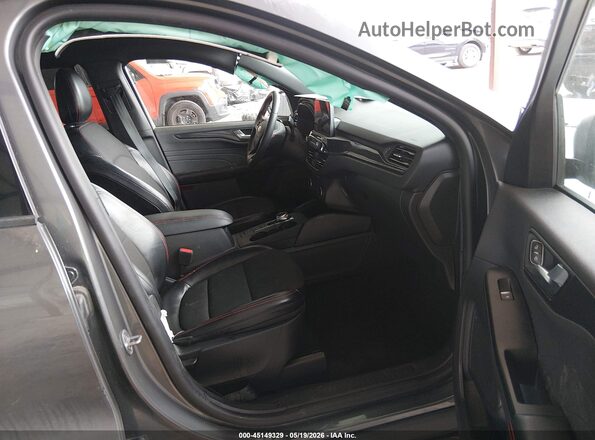 1FMCU9MN4RUA44306 2024 FORD ESCAPE Gray Front interior view