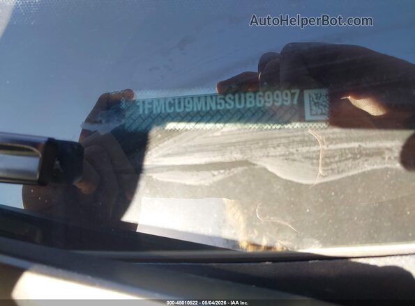 1FMCU9MN5SUB69997 2025 FORD ESCAPE Black Vista del compartimento del motor