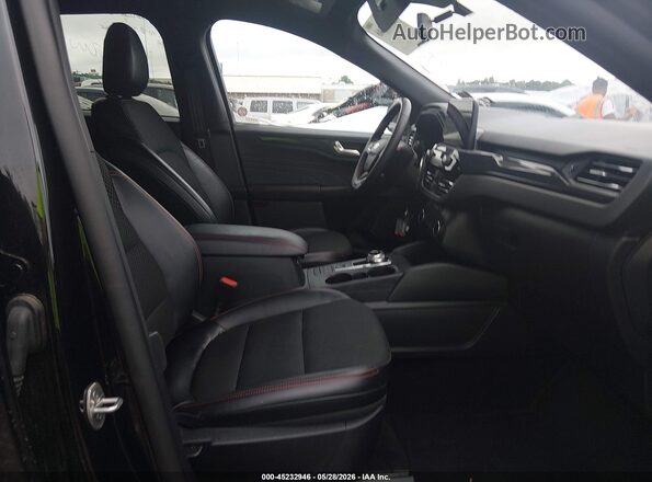 1FMCU9MN6SUB18234 2025 FORD ESCAPE Черный Вид салона спереди
