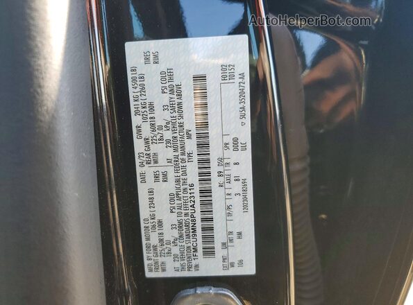 1FMCU9MN8PUA23116 2023 FORD ESCAPE Black 