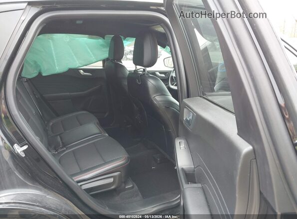 1FMCU9MN9PUB32944 2023 FORD ESCAPE Black Vista de la etiqueta del VIN