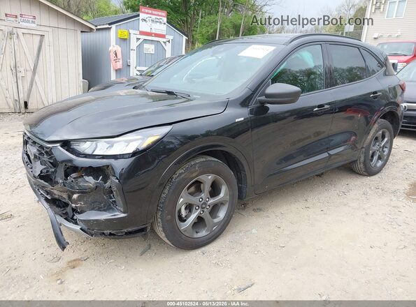 1FMCU9MN9PUB32944 2023 FORD ESCAPE Black Vista tres cuartos delantera izquierda