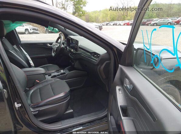 1FMCU9MN9PUB32944 2023 FORD ESCAPE Black Vista interior delantera