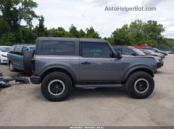1FMDE5AH0NLB21164 2022 FORD BRONCO Gray 360 interior view