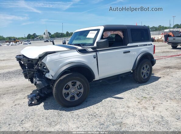 1FMDE5AP8PLC18686 2023 FORD BRONCO White Przód lewy
