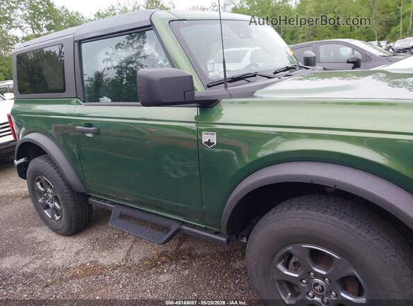 1FMDE5APXPLB55445 2023 FORD BRONCO Green უკანა სალონის ხედი