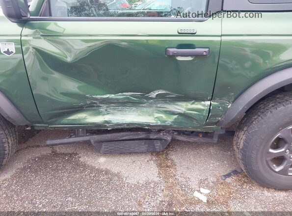 1FMDE5APXPLB55445 2023 FORD BRONCO Green წინა ხედი