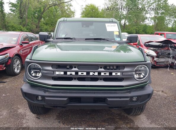 1FMDE5APXPLB55445 2023 FORD BRONCO Green ხელსაწყოთა პანელის ხედი