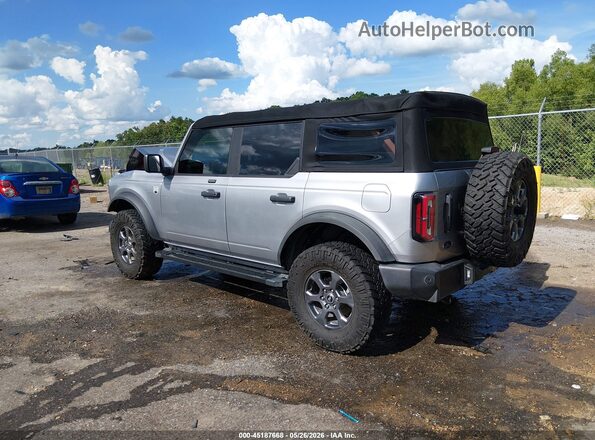 1FMDE5BH2MLB07036 2021 FORD BRONCO Silver Задня ліва чверть