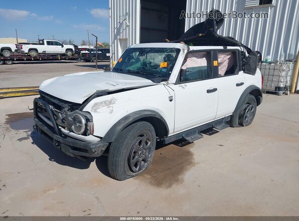 1FMDE5BH7NLB00875 2022 FORD BRONCO White Передня ліва чверть