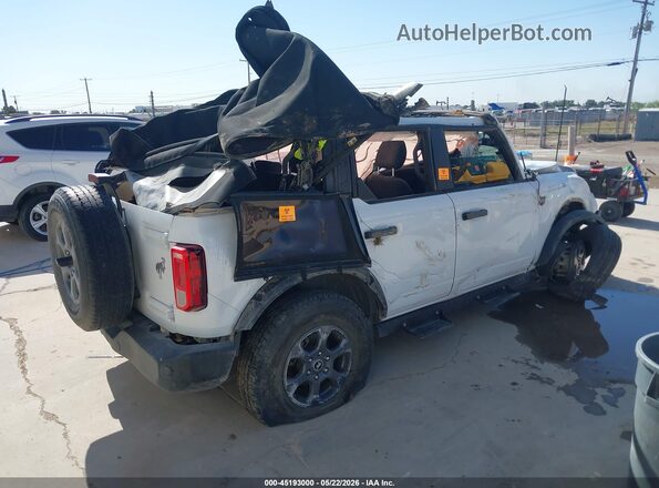 1FMDE5BH7NLB00875 2022 FORD BRONCO White Задня права чверть
