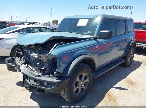 1FMDE5BH7PLC19254 2023 FORD BRONCO Blue Front left