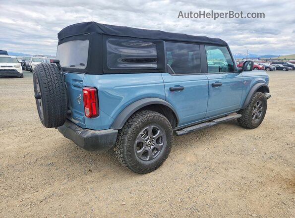 1FMDE5BH9MLA83396 2021 FORD BRONCO Blue Tył prawy
