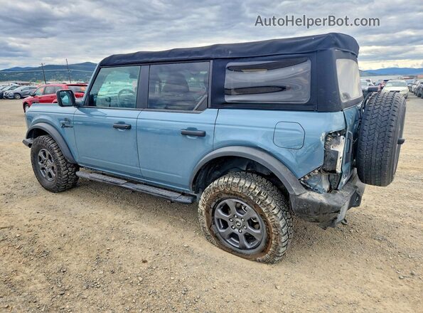 1FMDE5BH9MLA83396 2021 FORD BRONCO Blue Tył lewy