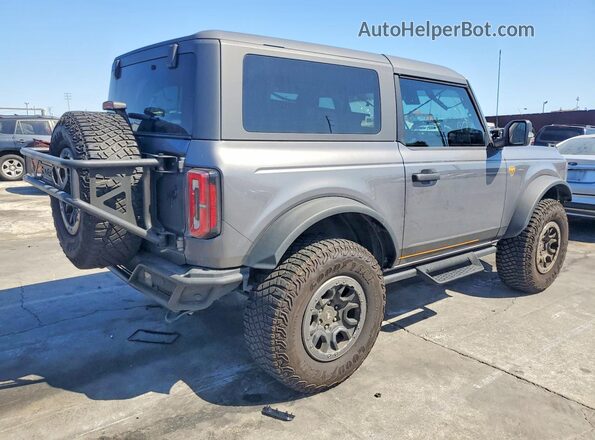 1FMDE5CP9PLB22255 2023 FORD BRONCO Gray 