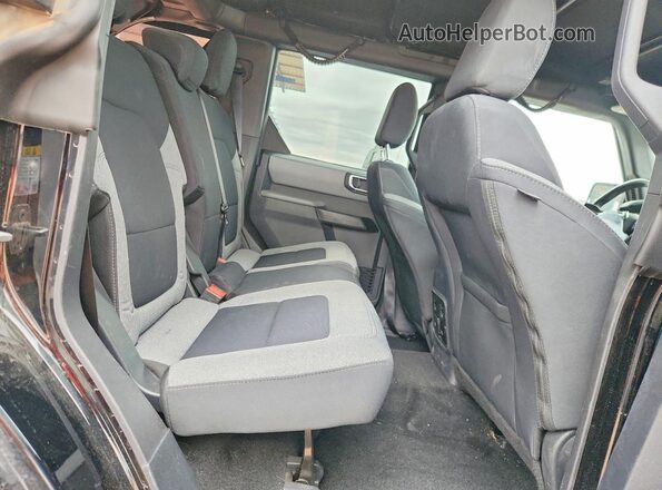1FMDE5DH6PLB33527 2023 FORD BRONCO Black Rear interior view