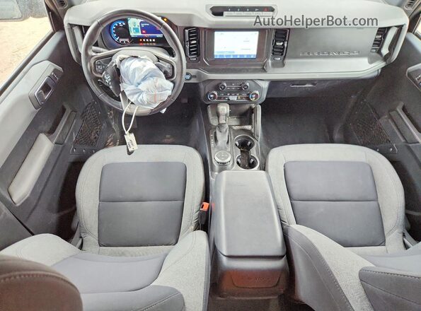 1FMDE5DH6PLB33527 2023 FORD BRONCO Black Dashboard view