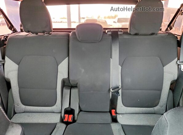 1FMDE5DH6PLB33527 2023 FORD BRONCO Black Rear seats view