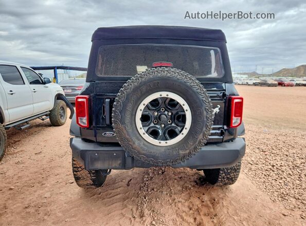 1FMDE5DH6PLB33527 2023 FORD BRONCO Black Rear view