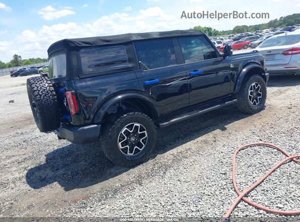 1FMDE5DHXNLB84994 2022 FORD BRONCO Черный Задняя правая четверть
