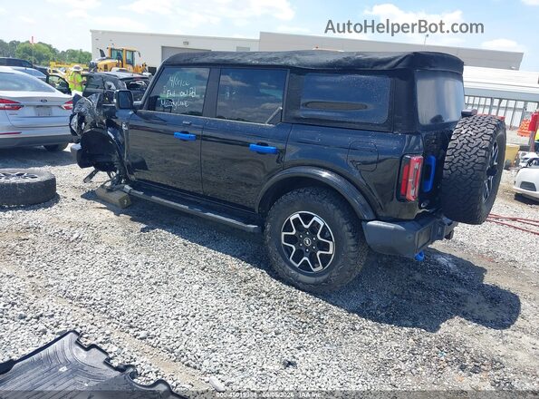 1FMDE5DHXNLB84994 2022 FORD BRONCO Черный Задняя левая четверть