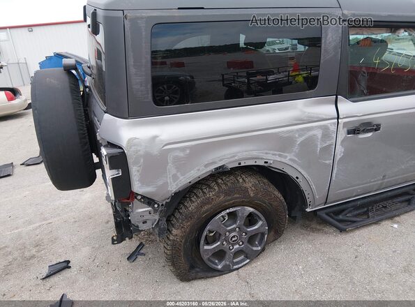 1FMDE7AH2RLA87844 2024 FORD BRONCO Gray Vista frontal