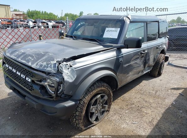 1FMDE7BH0SLB31439 2025 FORD BRONCO Gray Front left
