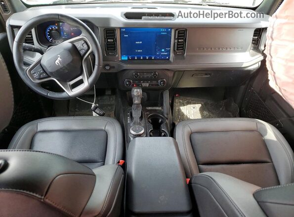 1FMDE7BH6RLA24082 2024 FORD BRONCO Green Widok deski rozdzielczej
