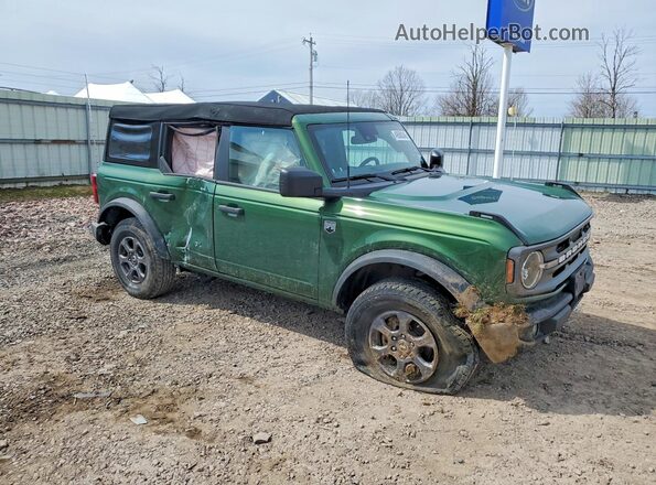 1FMDE7BH6RLA24082 2024 FORD BRONCO Green Przód prawy