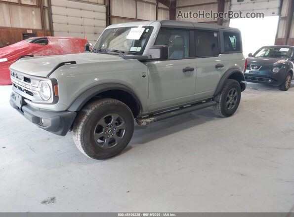 1FMDE7BH7RLB26698 2024 FORD BRONCO Gray წინა მარცხენა ხედი სამი მეოთხედიდან