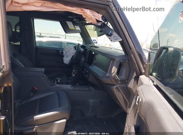 1FMDE7BH7SLA83874 2025 FORD BRONCO Black Widok wnętrza z przodu