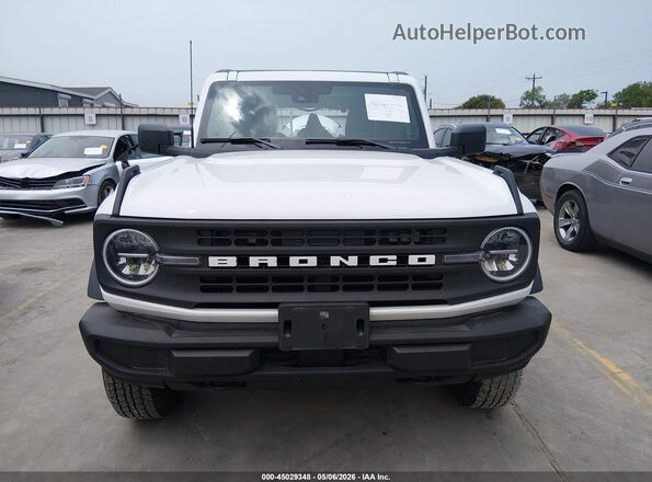 1FMDE7BH7SLB26125 2025 FORD BRONCO White Rear interior view
