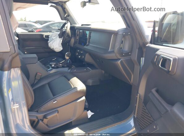 1FMDE7BH8SLB11259 2025 FORD BRONCO Blue Front interior view