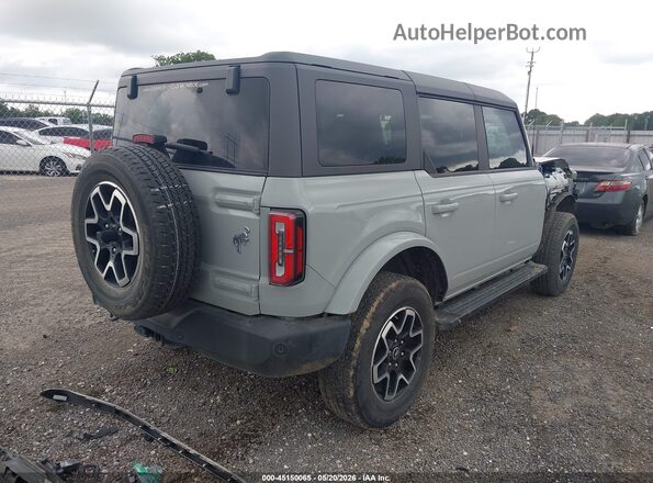 1FMDE8BH6RLB37603 2024 FORD BRONCO Green Rear right