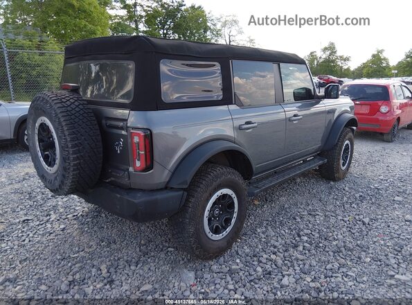 1FMDE8BHXRLB13630 2024 FORD BRONCO Gray Rear right
